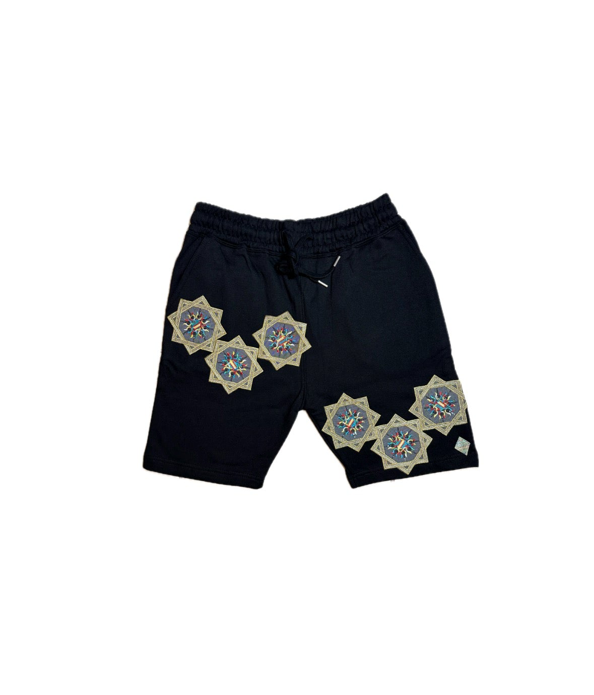 Suns Up Black Shorts