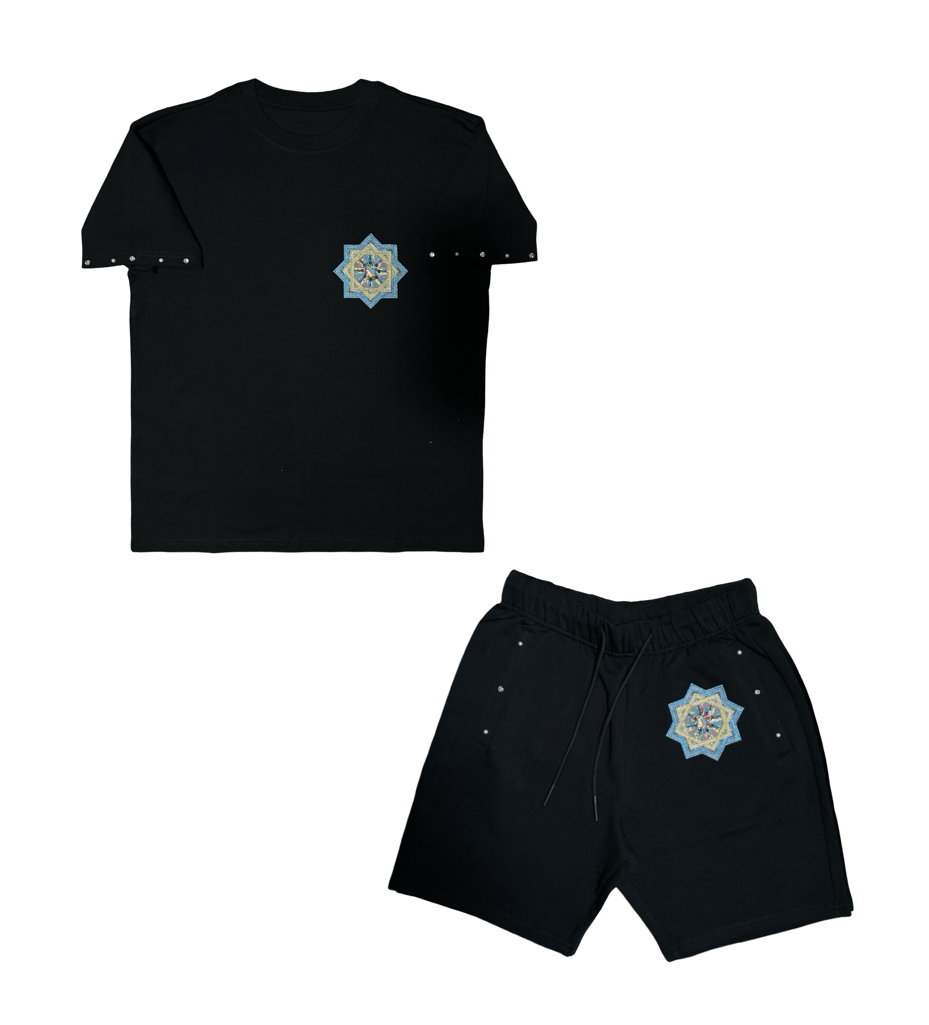 Blue Star Short Set