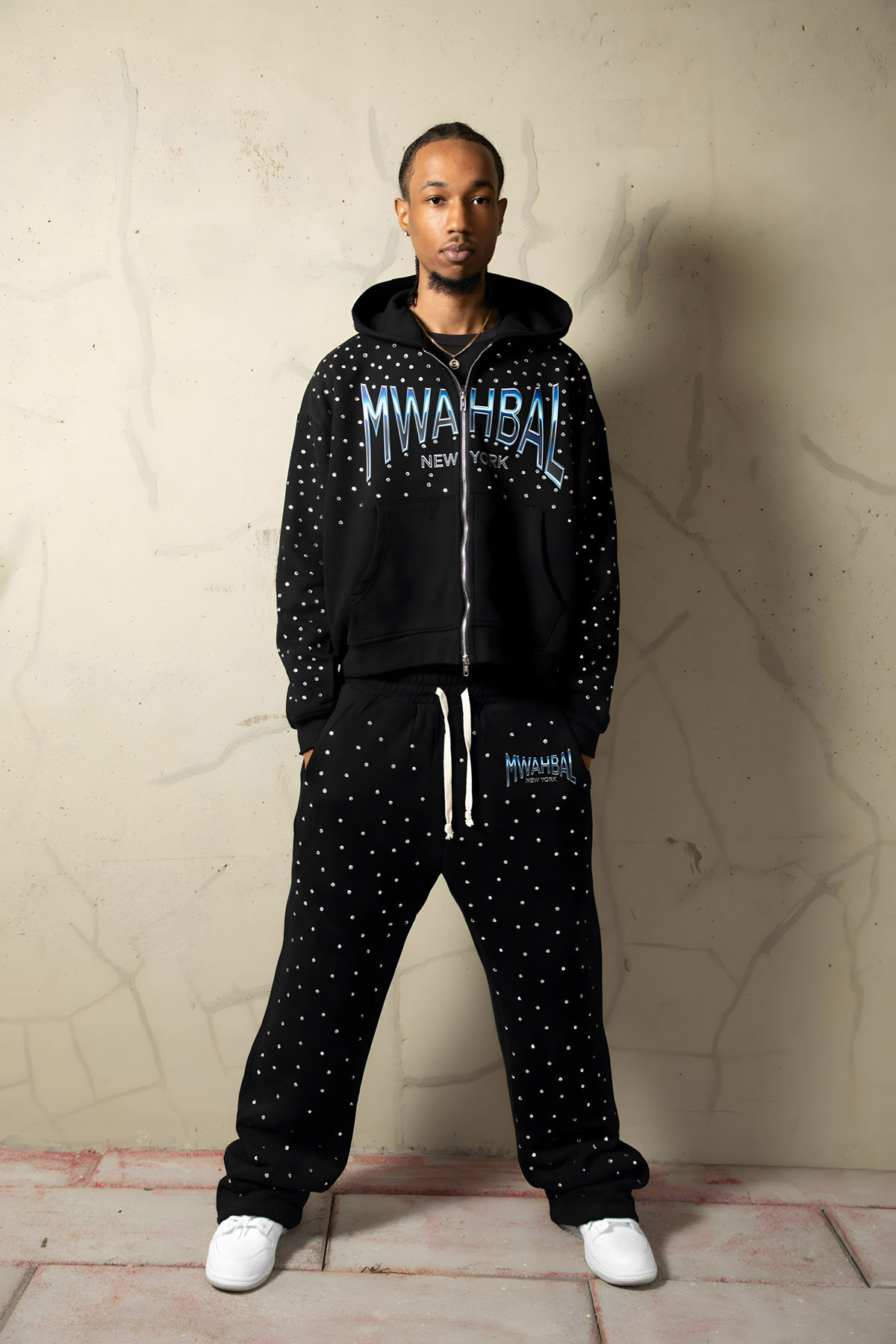 NY BLUE SWEATSUIT