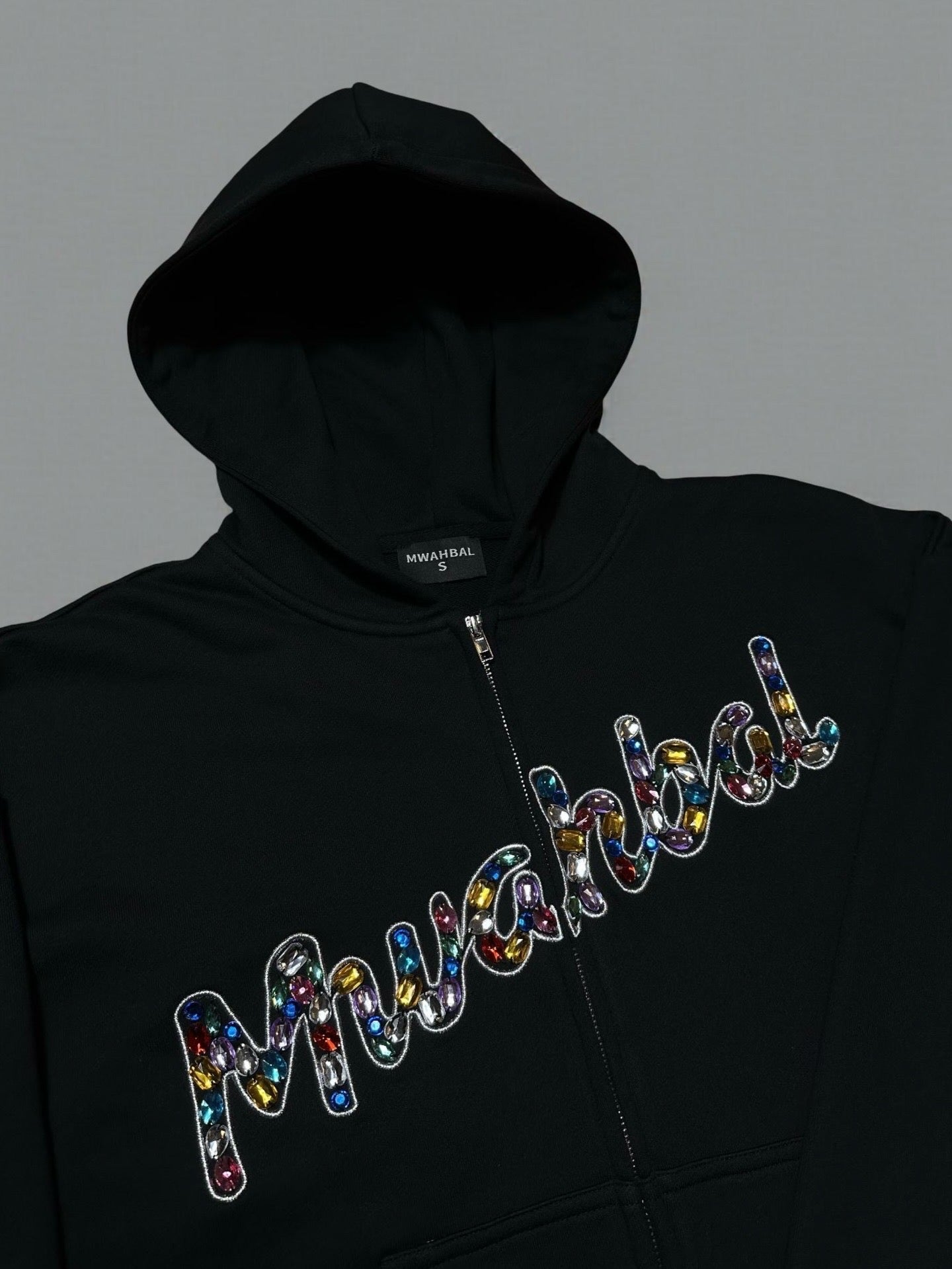 MWAHBAL Gemstone Zipper