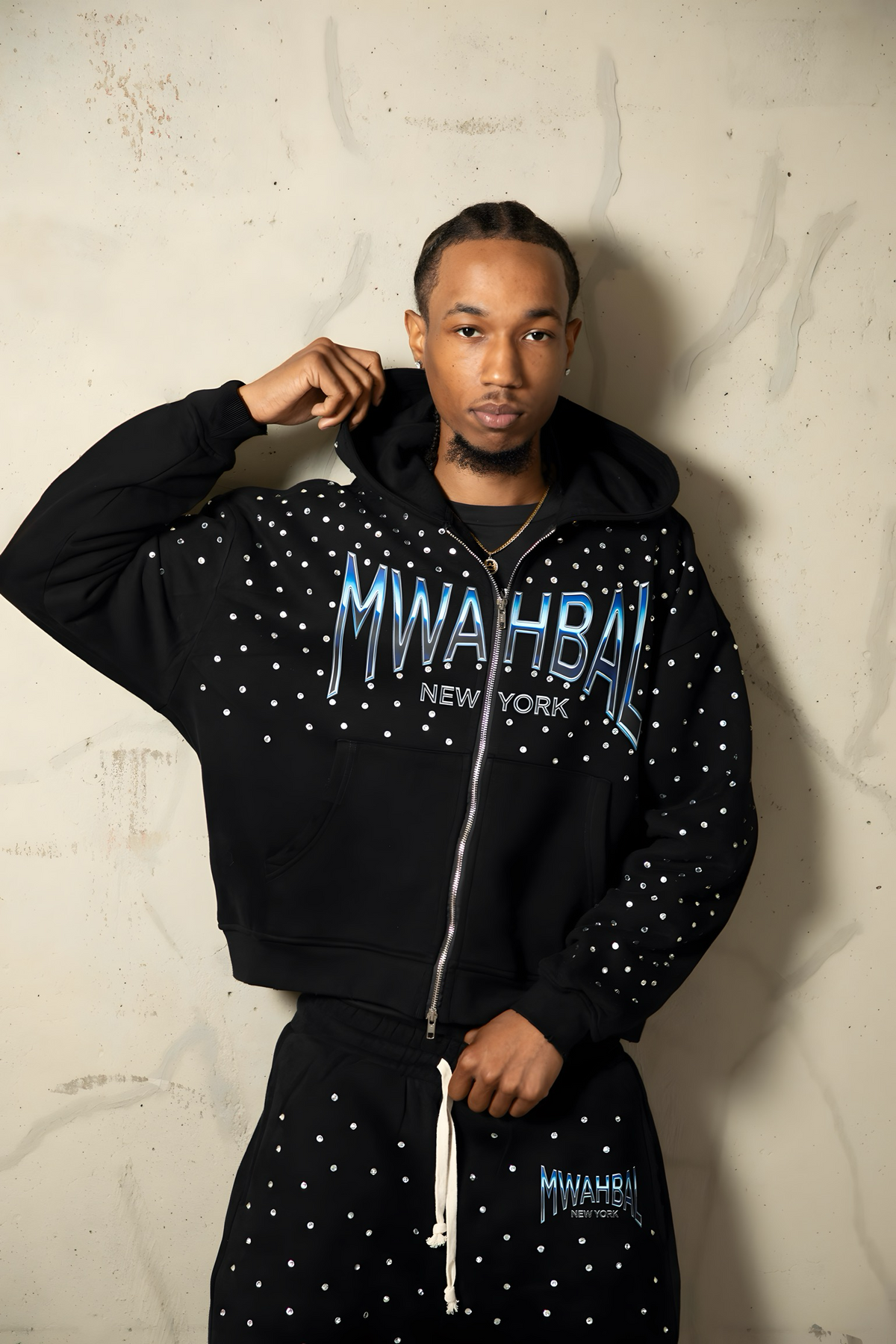NY BLUE SWEATSUIT
