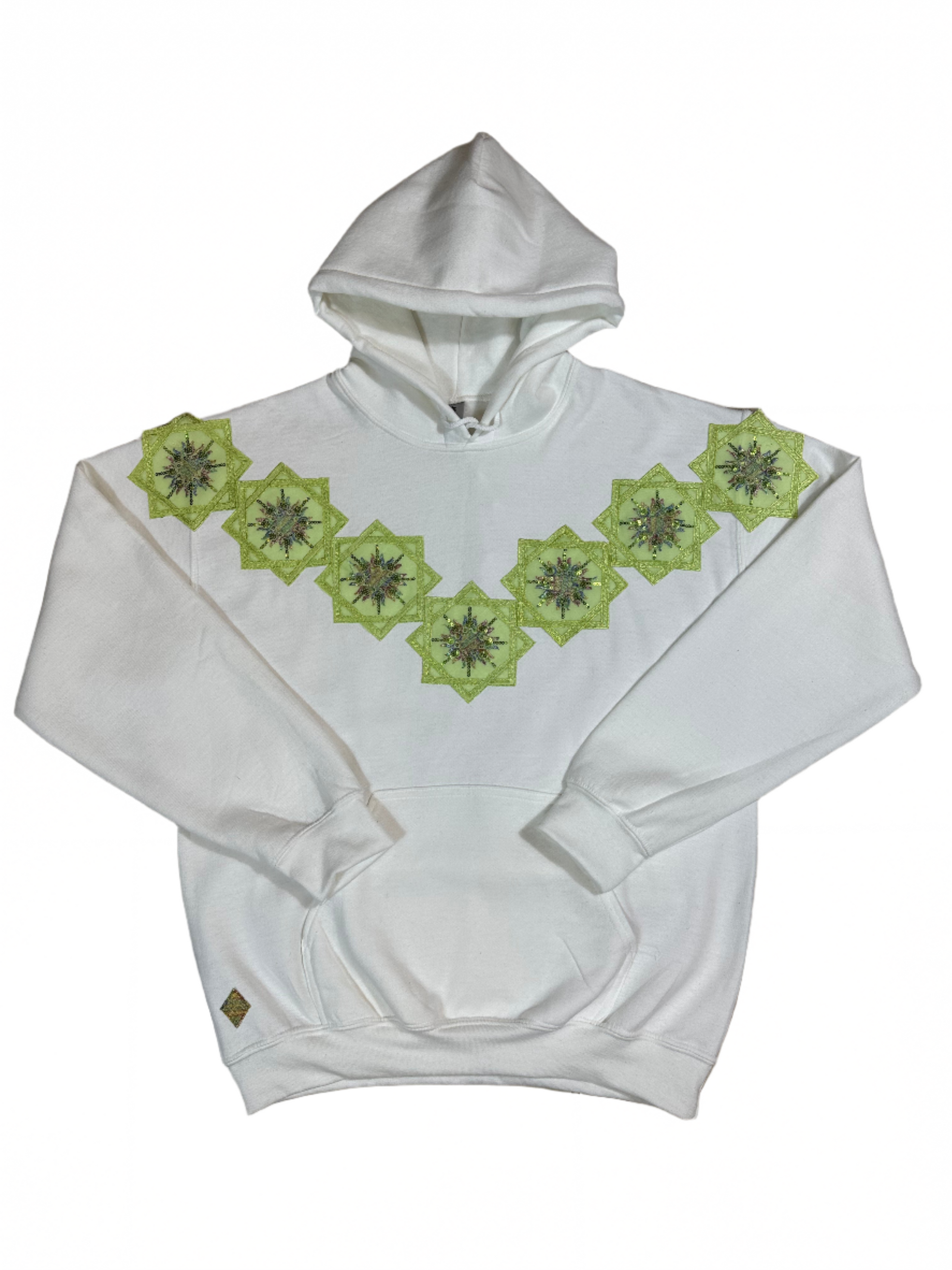 White E-Slizzy Hoodie - MWAHBAL 