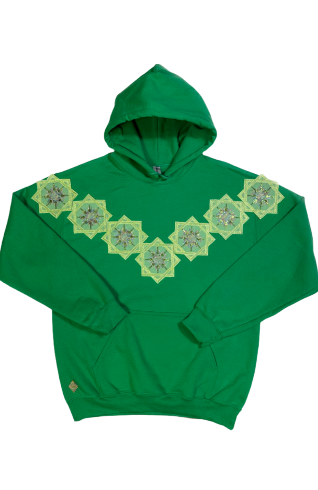 Green E-Slizzy Hoodie - MWAHBAL 