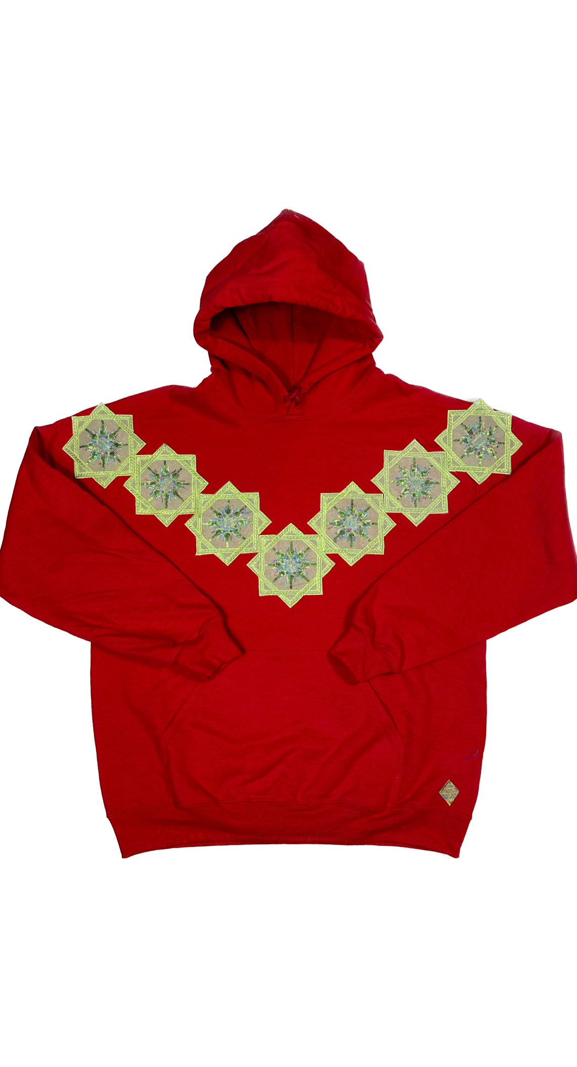 Red E-Slizzy Hoodie - MWAHBAL 