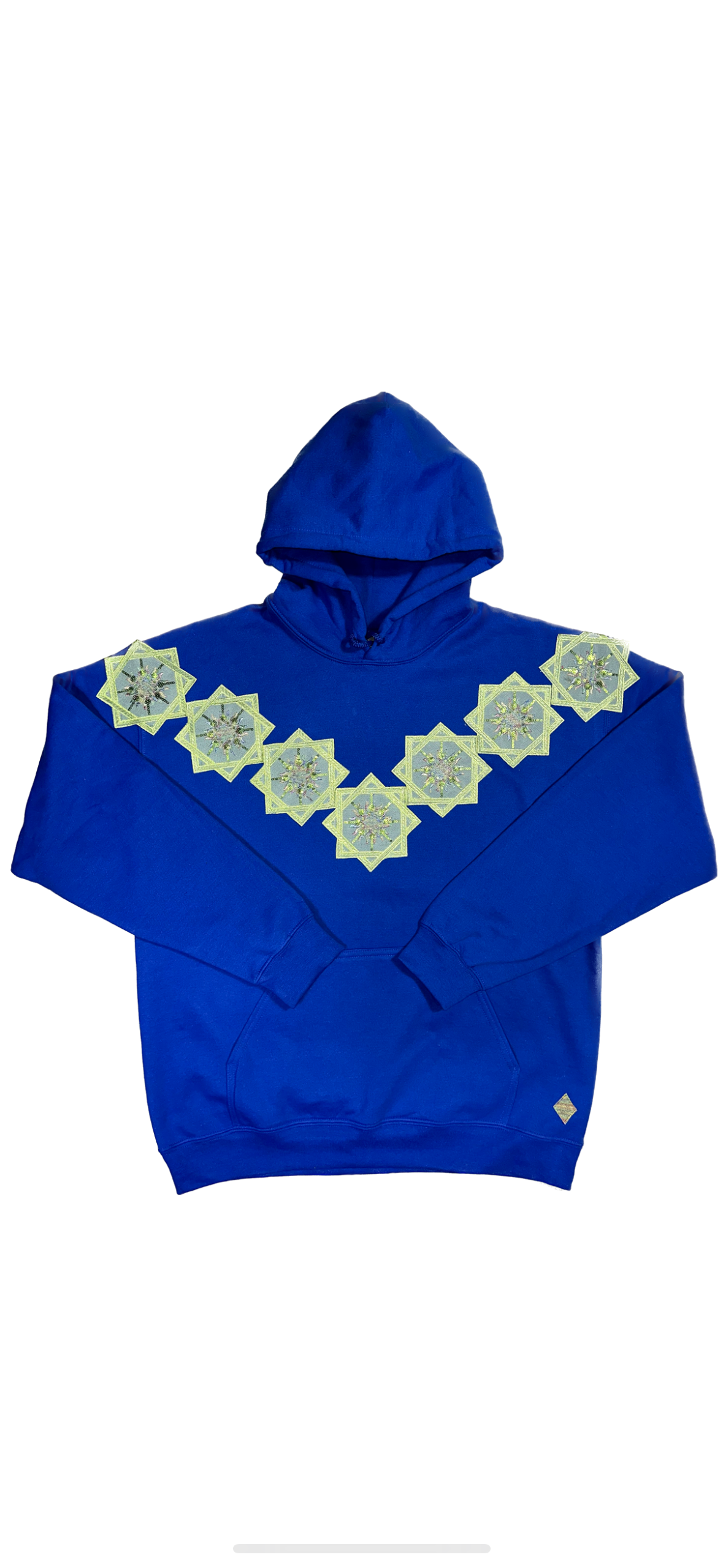 E- Slizzy Blue Hoodie