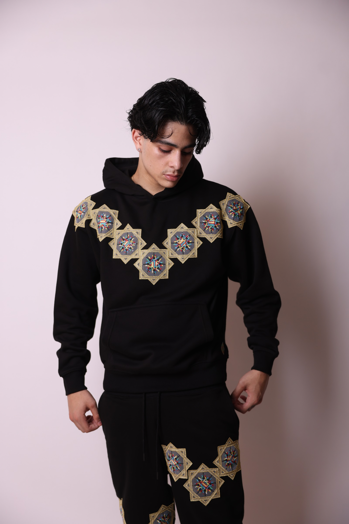 Suns Up Black Hoodie