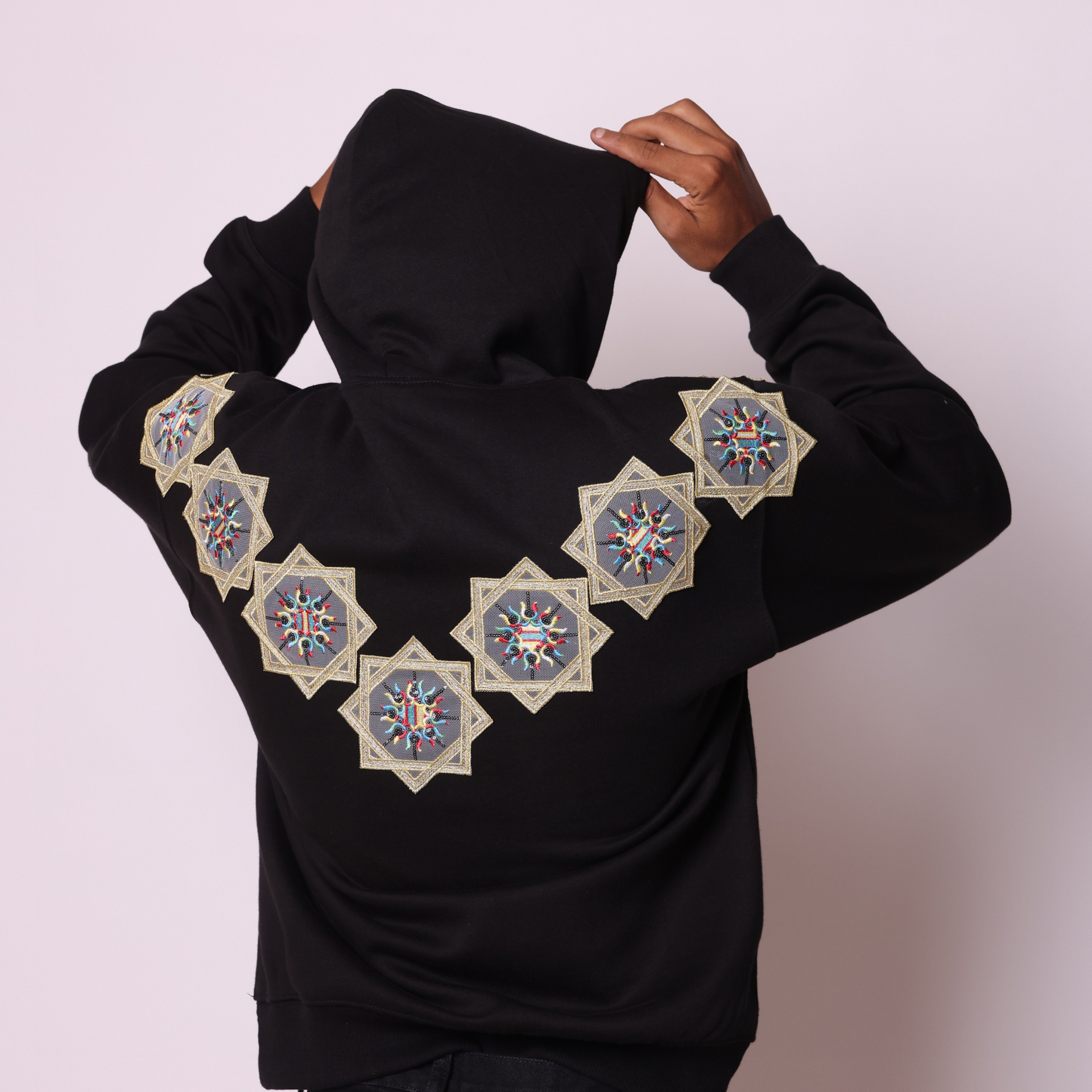 Suns Up Black Hoodie