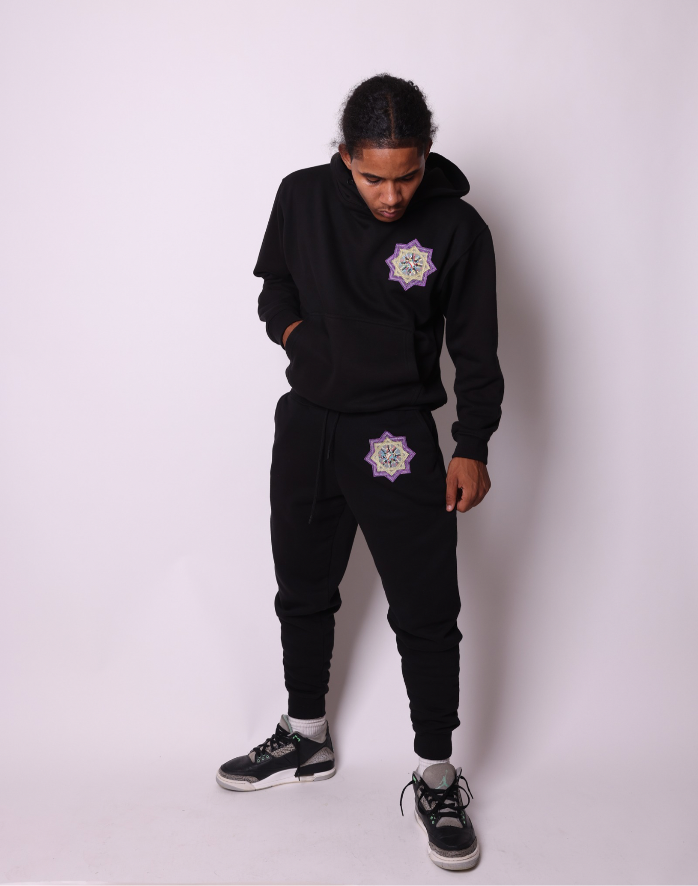 Purple Star Black Set